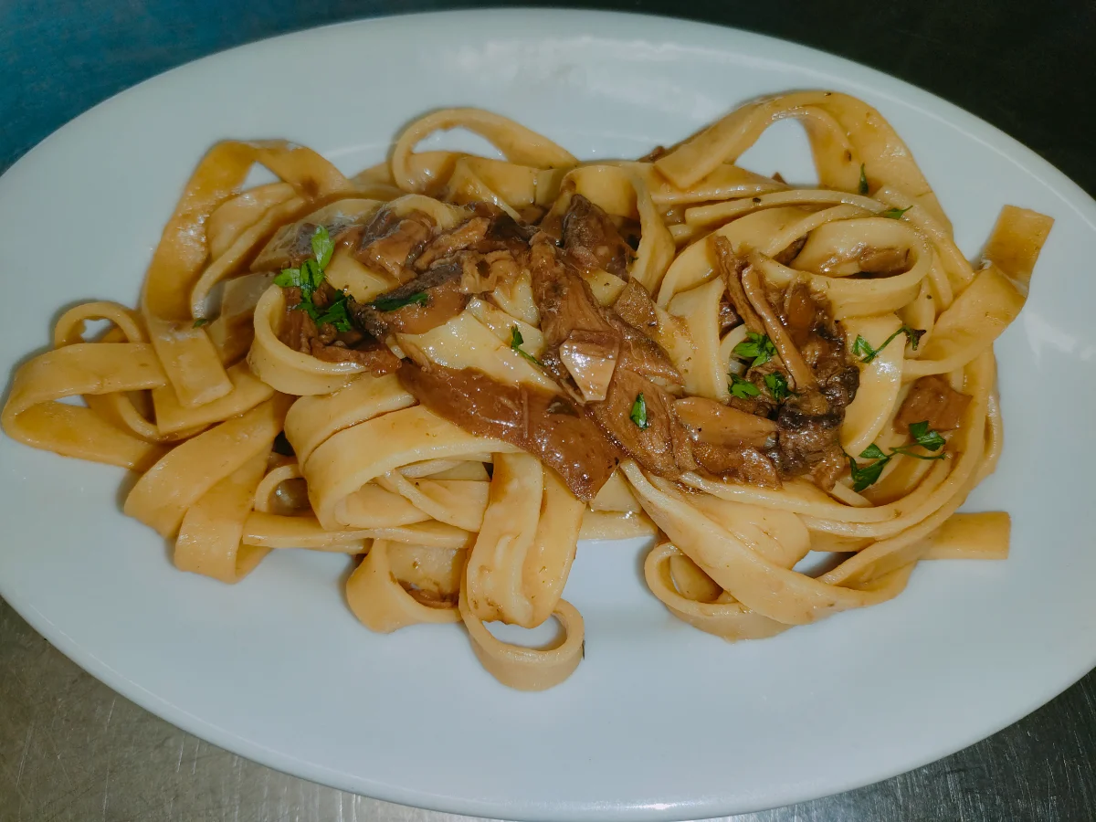 Tagliatelle ai funghi porcini